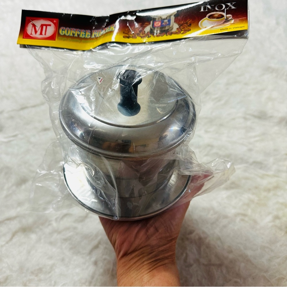 Silver Coffee Filter inox